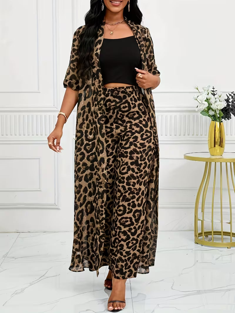 Women’s Stylish 3-Piece Shirt Pant Set
