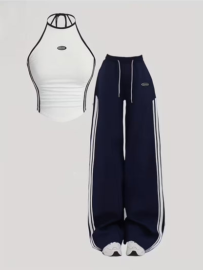 Women's Premium Contrast Outfit Set