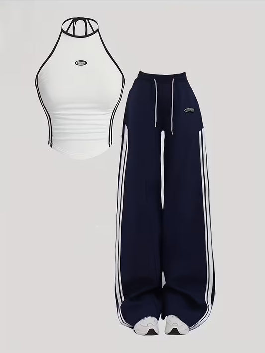 Women's Premium Contrast Outfit Set