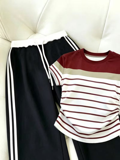 Women's Premium Contrast Outfit Set