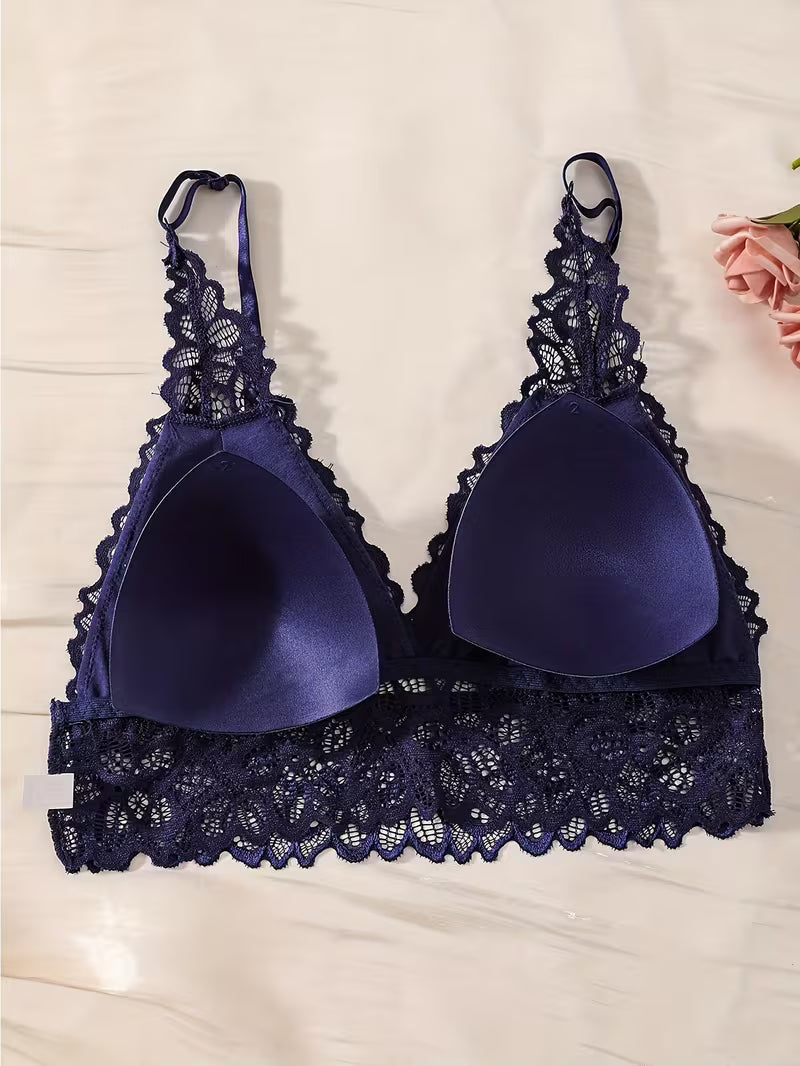 Pack of 5 Women's Bra & Panty Set – Soft Comfortable Everyday Lingerie Combo