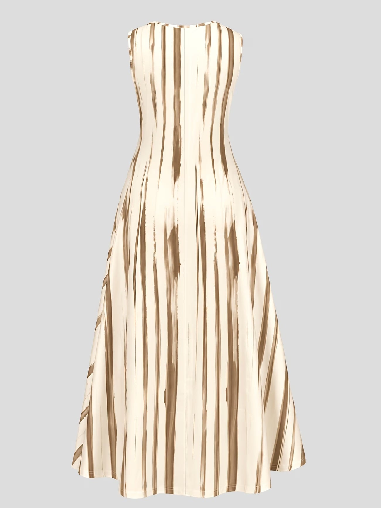 Women's Abstract Print 2-Piece Maxi Dress Set | Elegant Jacket Co-Ord