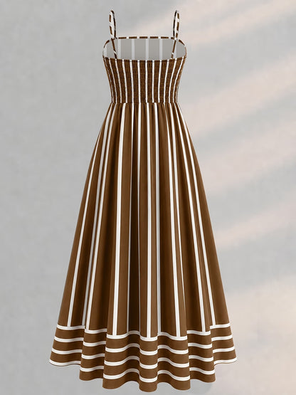 Women's Abstract Print 2-Piece Maxi Dress Set | Elegant Jacket Co-Ord