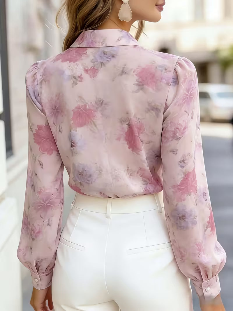 Women's Sophisticated Floral Outfit Set