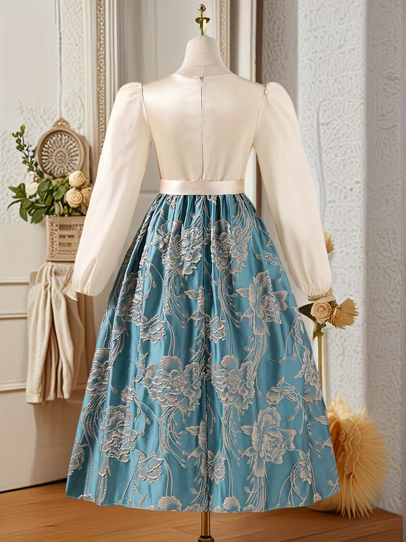 Women's Premium Lace Maxi Dress