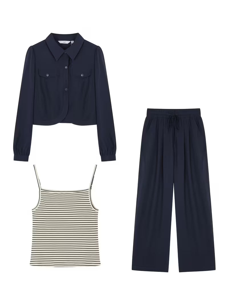 Women's Premium 3-Piece Casual Co-Ord Set