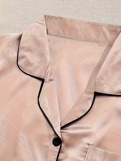 Women's Luxe Satin 3-Piece Sleepwear Set