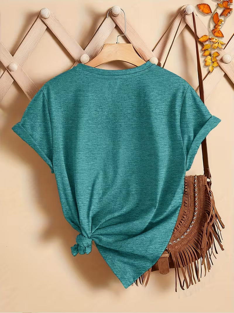 Pack of 5 Women’s Printed Casual T-Shirts