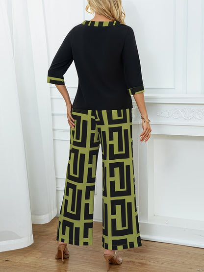 Stylish Wide Leg Set