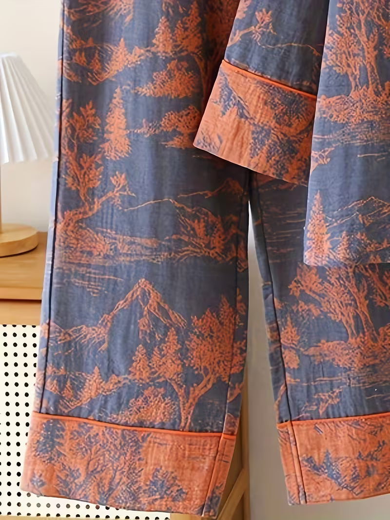 Women’s Floral Printed Casual Set