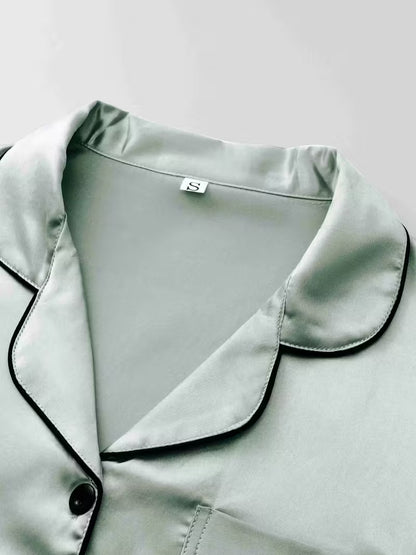 Women's Luxe Satin 3-Piece Sleepwear Set