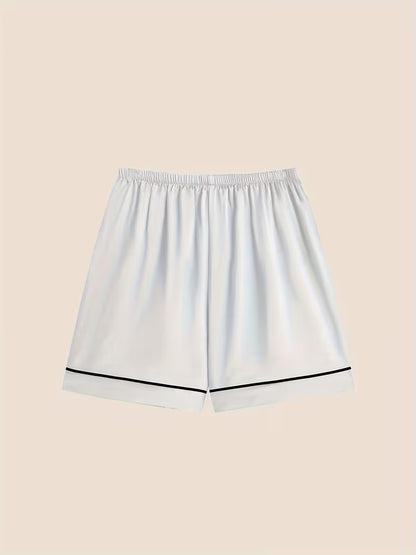 Women's Luxe Satin 3-Piece Sleepwear Set