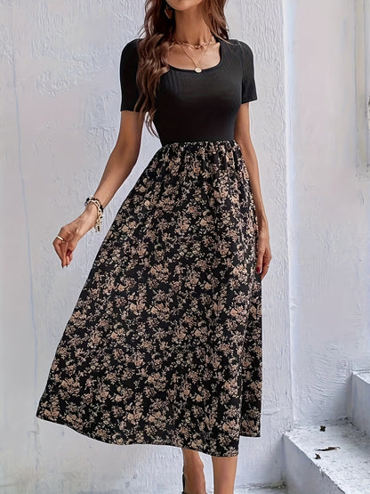 Women's Premium Printed Crop Top & Maxi Skirt Set