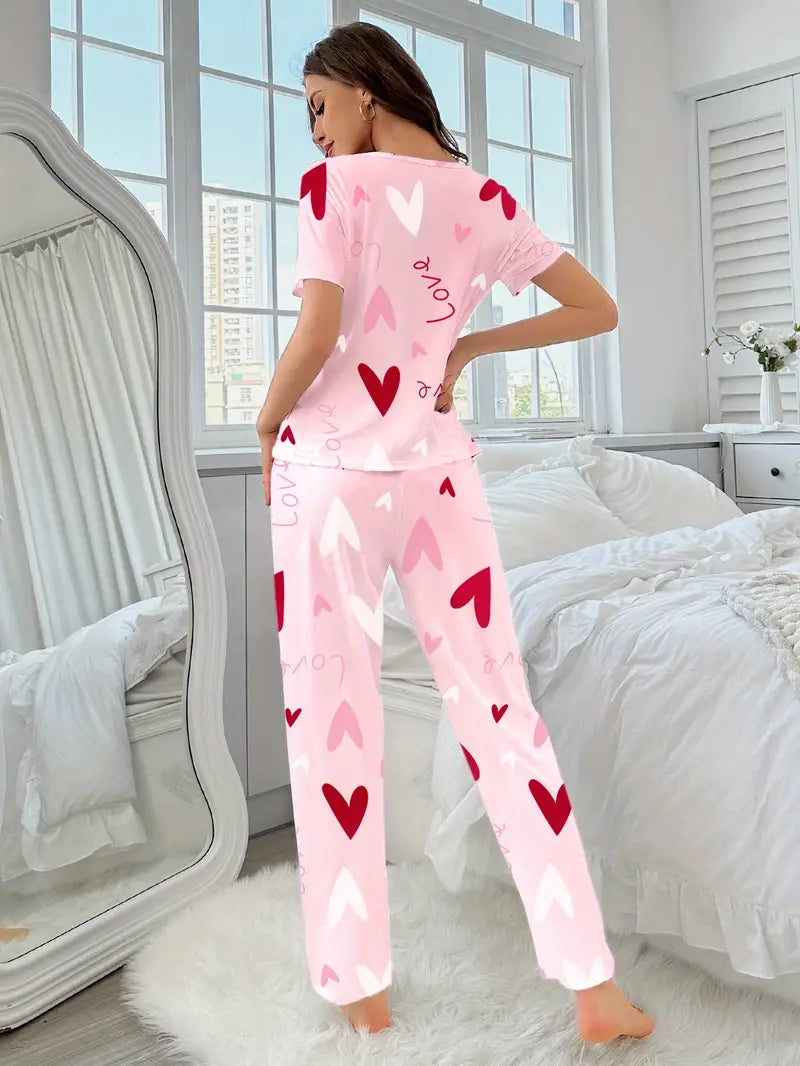 Outside Cozy Cartoon Print Home & Streetwear (Pack of 3)