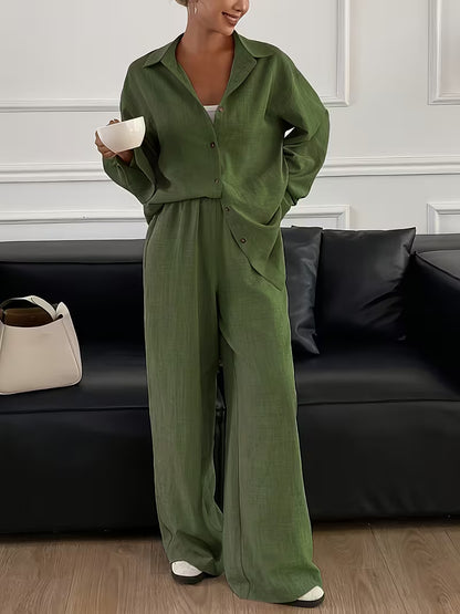 Women’s Stylish 3-Piece Shirt Pant Set