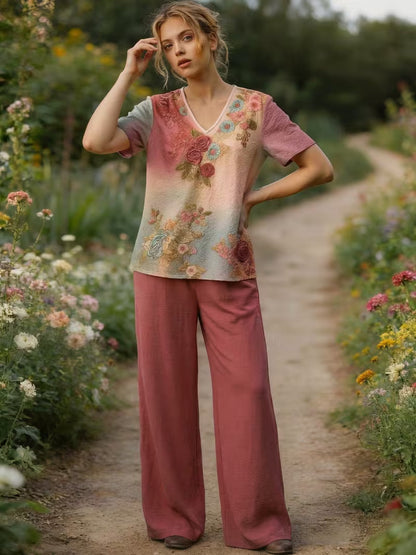 Boho Floral Vacation Set