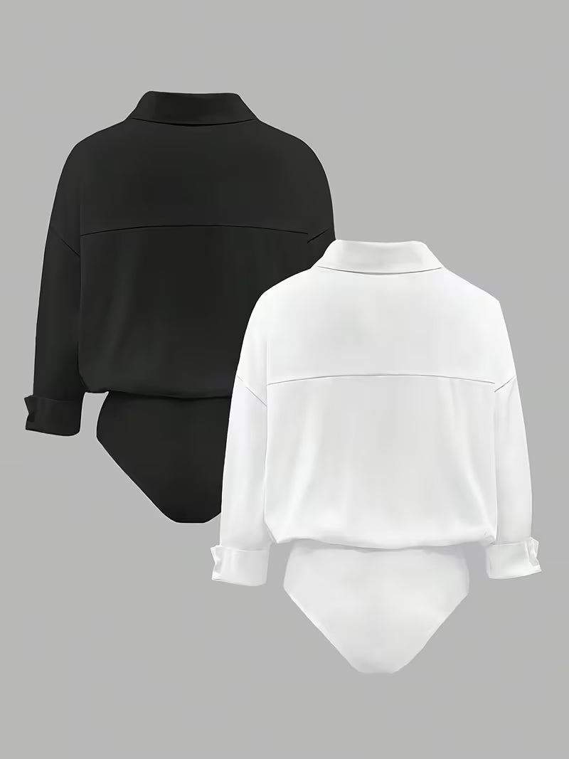 Women's Solid Shirt Pack of 2