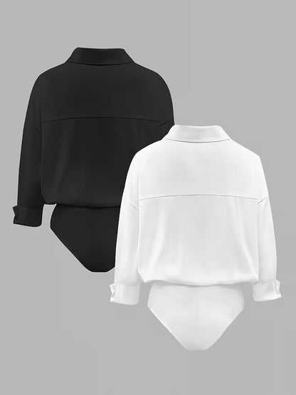 Women's Solid Shirt Pack of 2