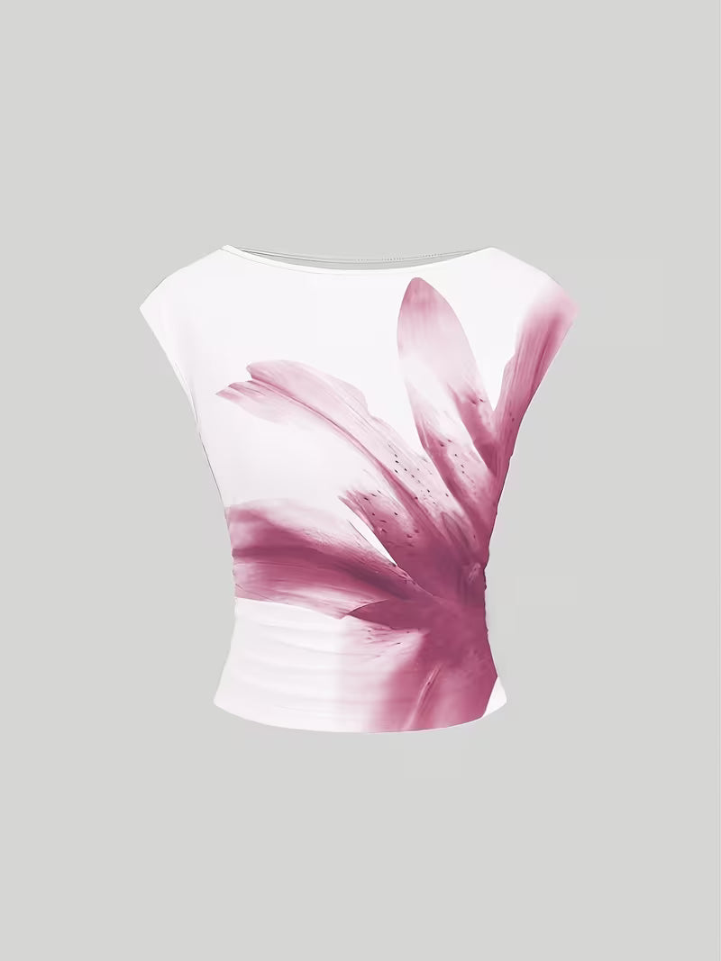 3-Pack of Seamless Stretchable Crop Tops – Soft & Foldable