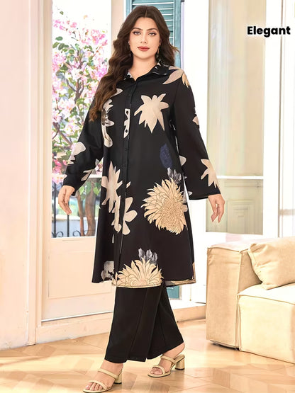 Women’s Printed Kurta Pant Set
