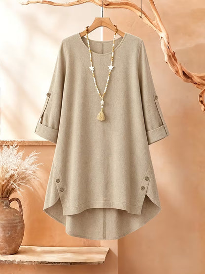 Women’s Relaxed Tunic & Printed Pants Set