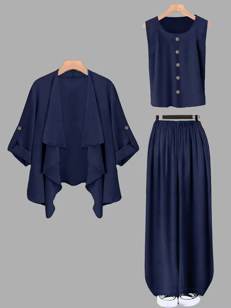 Women's Premium Relaxed Fit 3-Piece Set