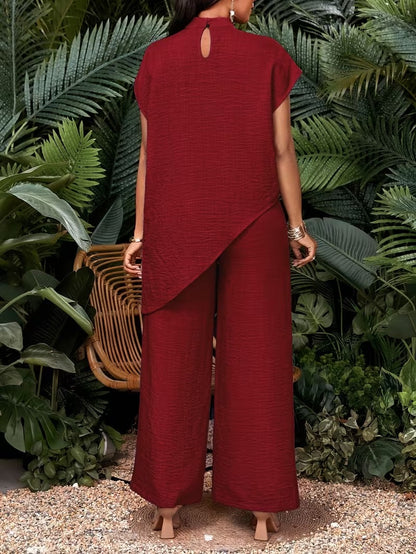 Luxe Asymmetrical Co-Ord Set
