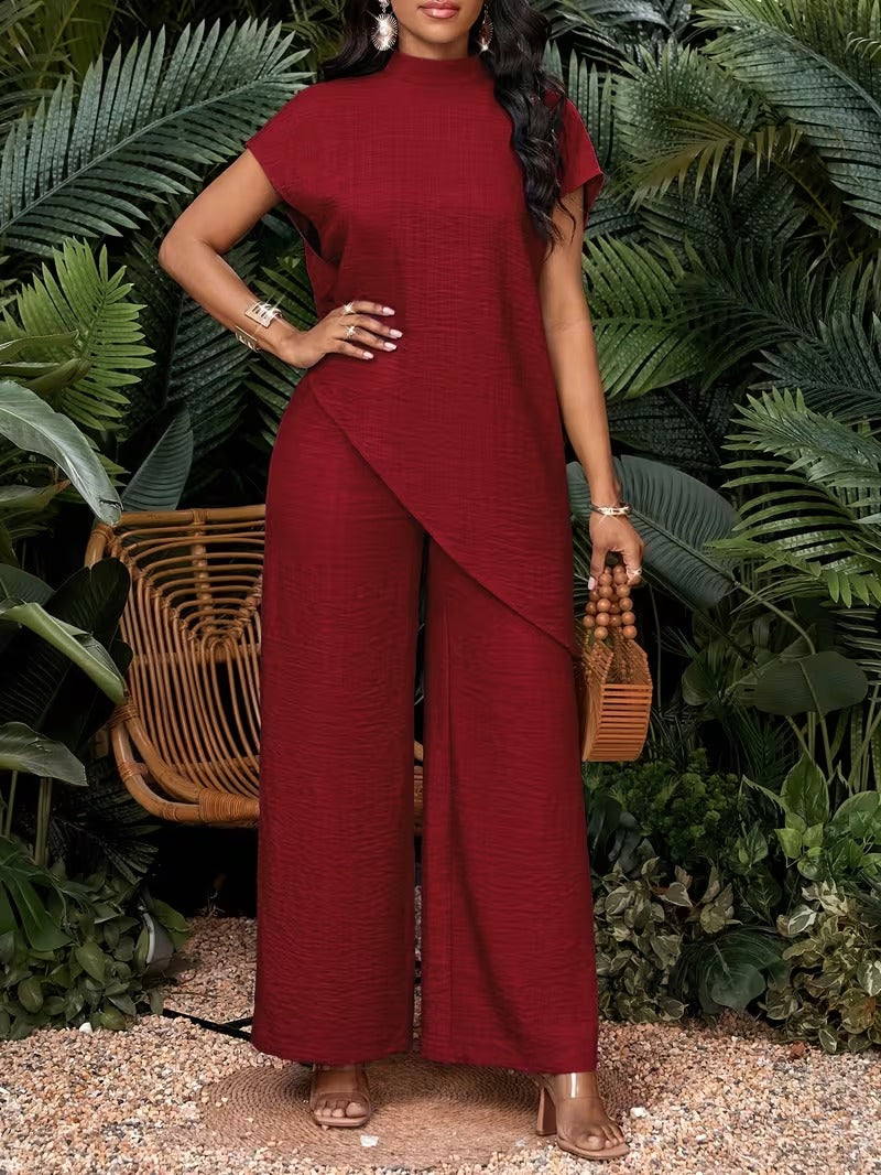 Luxe Asymmetrical Co-Ord Set