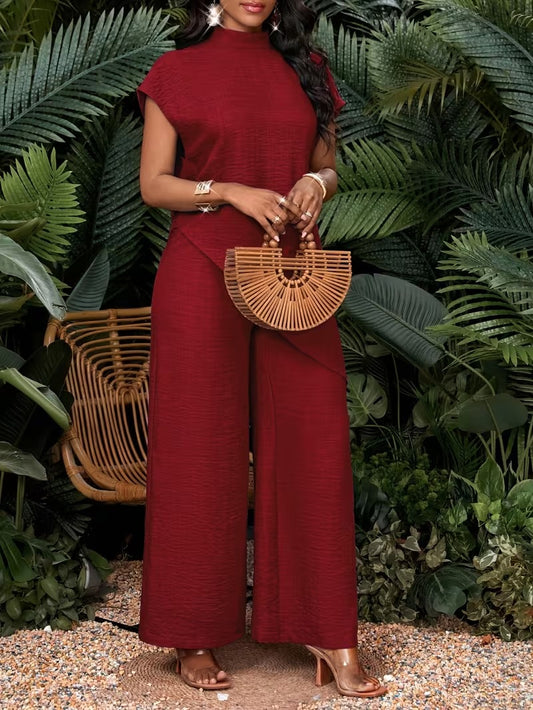 Luxe Asymmetrical Co-Ord Set