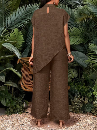 Luxe Asymmetrical Co-Ord Set