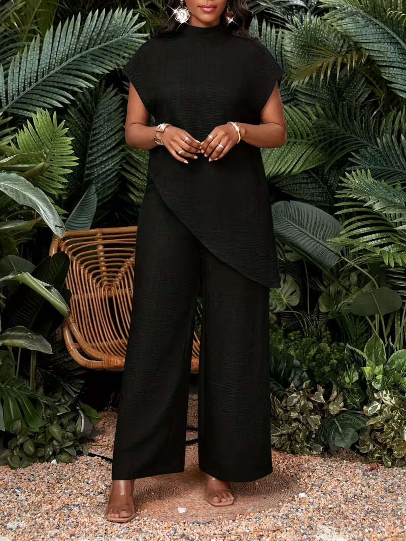 Luxe Asymmetrical Co-Ord Set