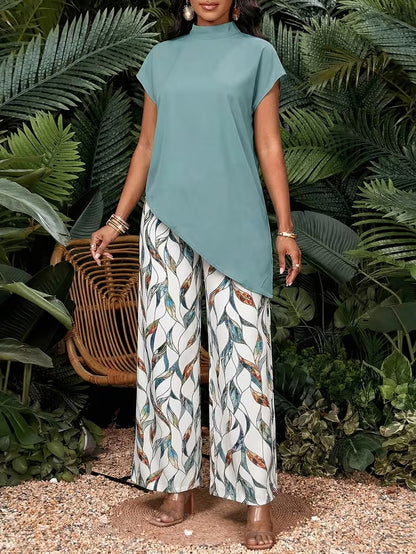 Luxe Asymmetrical Co-Ord Set