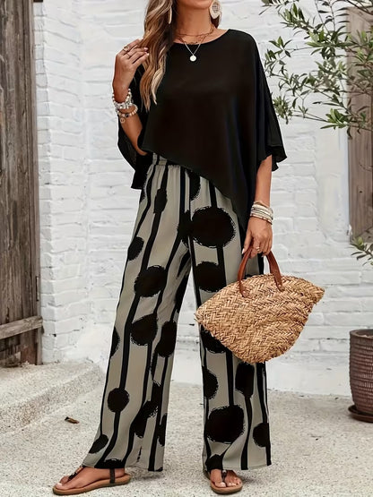 Luxe Asymmetrical Co-Ord Set
