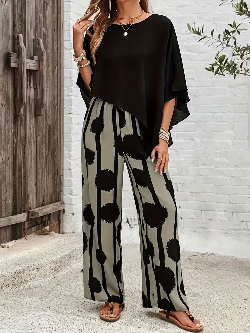 Luxe Asymmetrical Co-Ord Set
