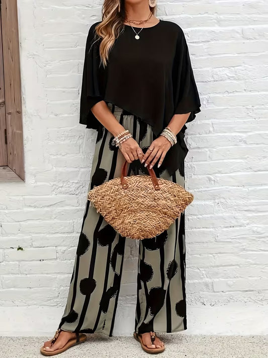 Luxe Asymmetrical Co-Ord Set