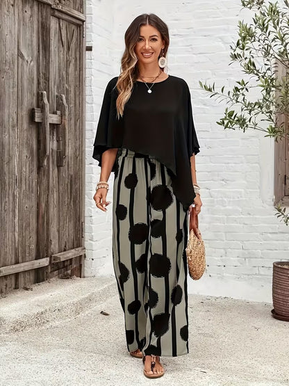 Luxe Asymmetrical Co-Ord Set