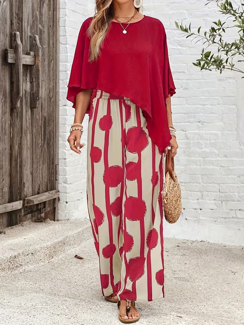 Luxe Asymmetrical Co-Ord Set