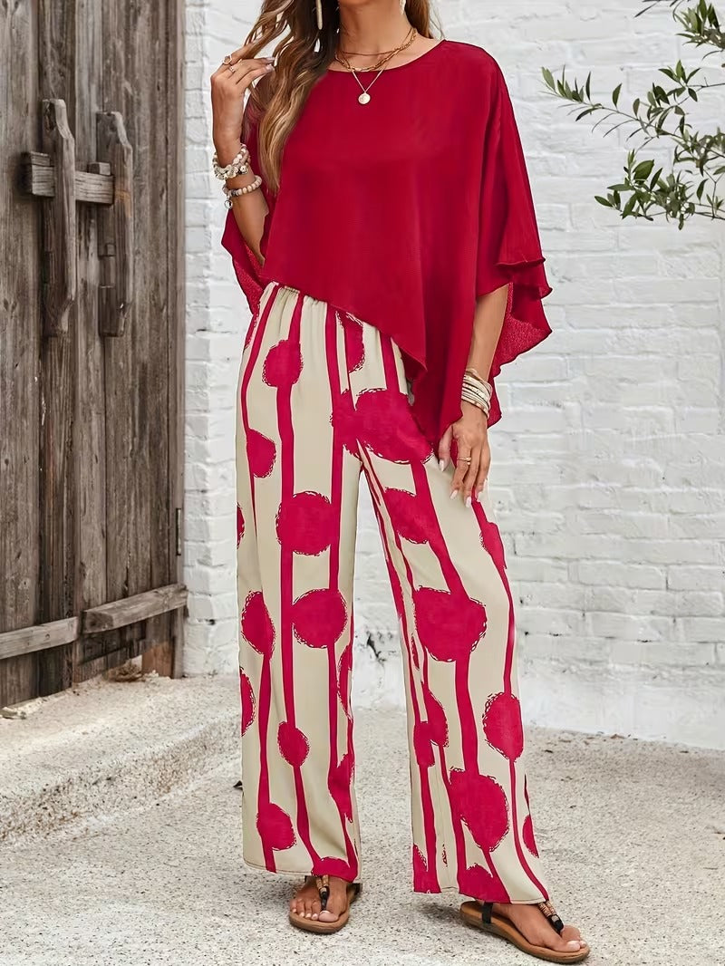Luxe Asymmetrical Co-Ord Set