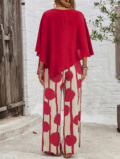 Luxe Asymmetrical Co-Ord Set