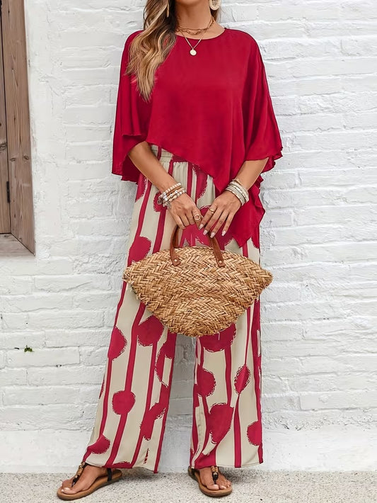 Luxe Asymmetrical Co-Ord Set