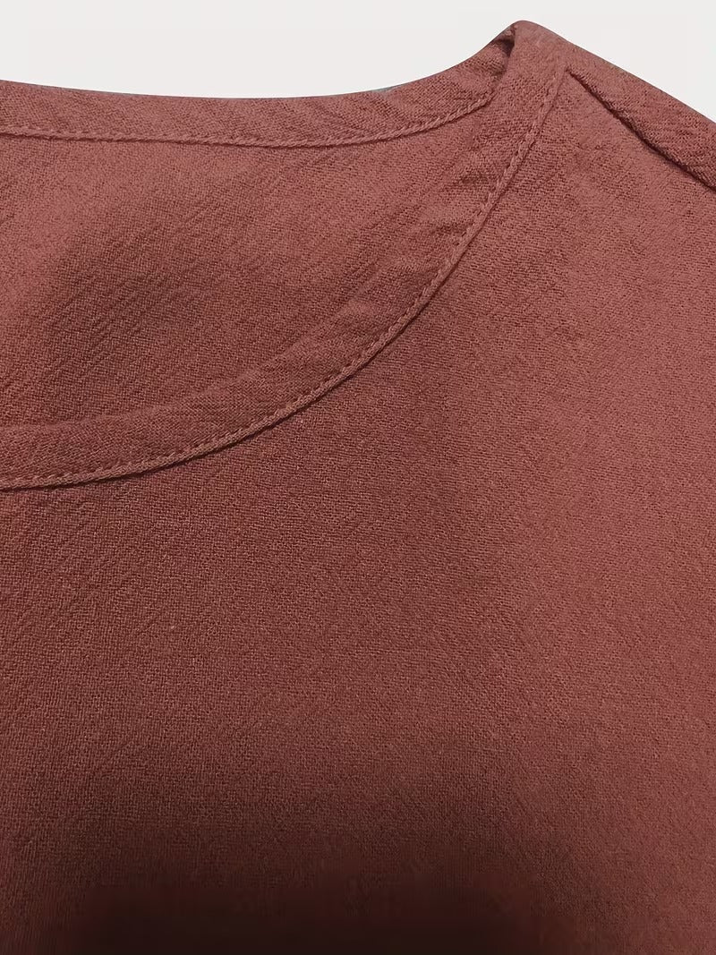 Stylish Solid Color Women's Outfit