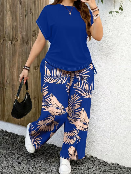 Elegant Wide-Leg Co-Ord Set