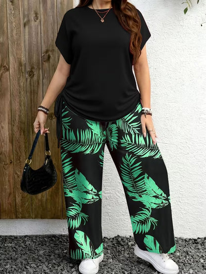 Elegant Wide-Leg Co-Ord Set