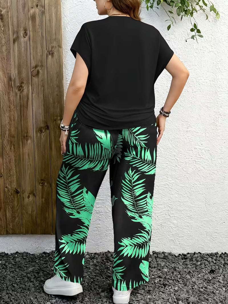 Elegant Wide-Leg Co-Ord Set