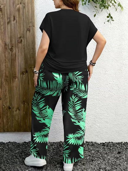 Elegant Wide-Leg Co-Ord Set