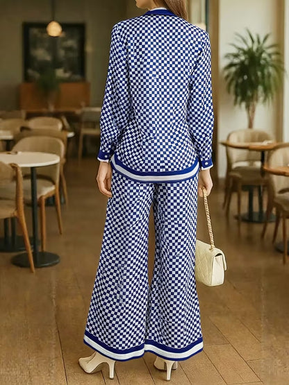 Stylish Plus Size Two-Piece Co-Ord Set