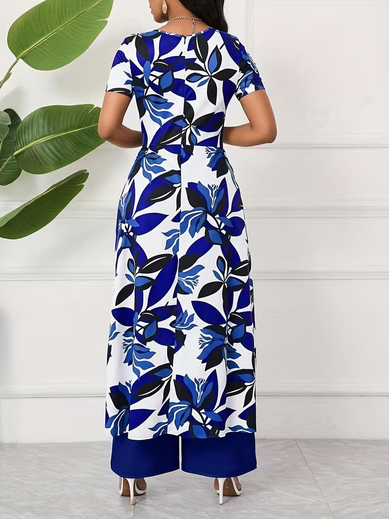 Elegant Floral Jumpsuit