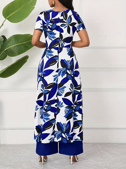 Elegant Floral Jumpsuit