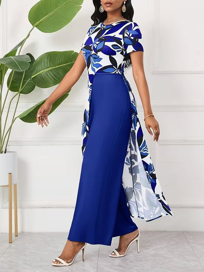 Elegant Floral Jumpsuit
