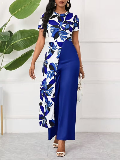 Elegant Floral Jumpsuit